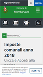 Mobile Screenshot of comune.mombaruzzo.at.it